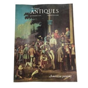 The Magazine Antiques November 1976 American Paintings 12x9" 200+ Pages Dealers